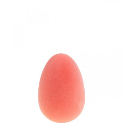 položky Dekorace velikonočních vajíček vajíčko oranžová meruňka plastová vločkovaná 20cm
