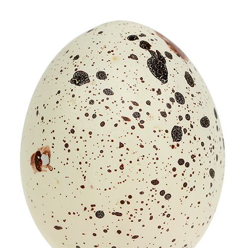 Floristik24 Vajíčko 6cm krém vyrobený z polystyrenu 12ks
