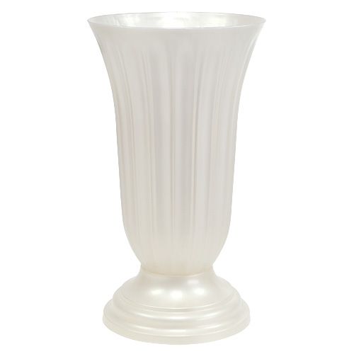 Váza Lilia perleť Ø28cm, 1 kus