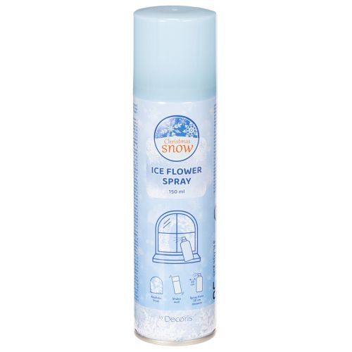 Dekorativní sprej Ice Flower Spray na okna a zimní dekorace na sklo 150 ml