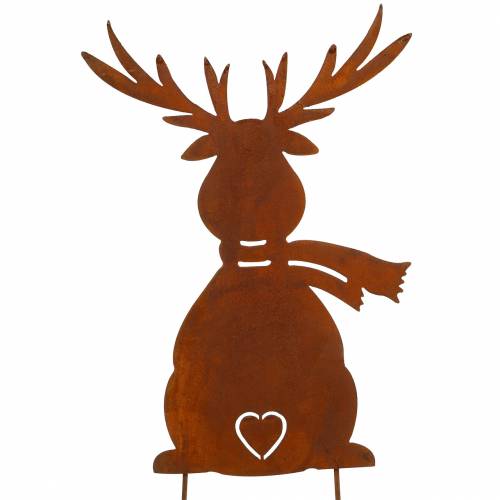 Floristik24 Elk patina k nalepení V58cm