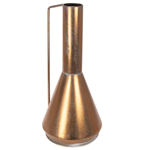 Elegantní stojací váza, vintage styl, orientální, dekorativní kovový džbán měděné barvy, Ø27cm V58cm nakoupit | Floristik24.cz
