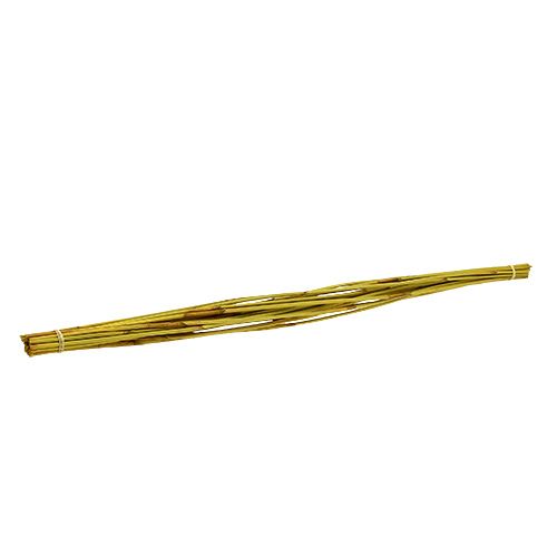 Floristik24 Dekorativní tyčinky, Elephant Reed Yellow 20 ks