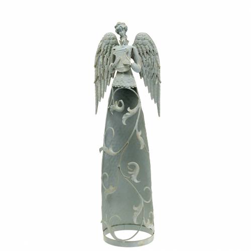 Floristik24 Ozdobný anděl kovový 58cm
