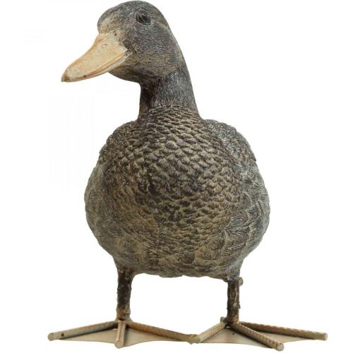 Floristik24 Zahradní figurka kachny dekorativní figurka Figurka kachny na stání V18cm
