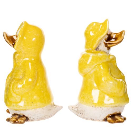 položky Figurky kachen, keramické figurky do pláštěnky pro zábavnou dekoraci balkonu a zahrady, 11 cm, 4 kusy