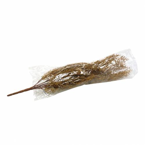 Floristik24 Ozdobná větvička vřesu vřesová žlutá, hnědá V50cm