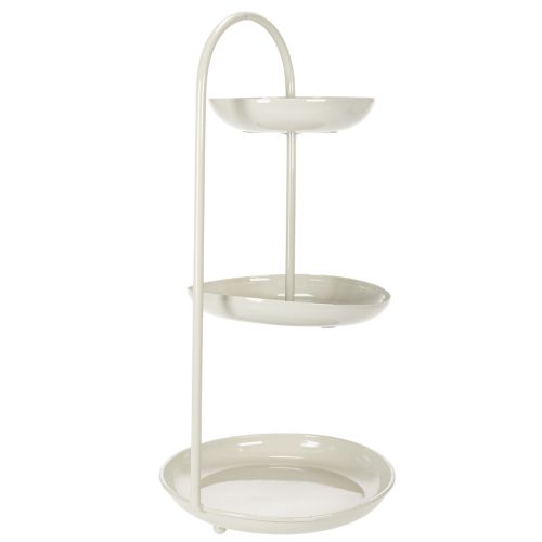 položky Třípatrová stolní dekorace, ideální do obývacích pokojů, na příležitosti, na svatby, 55 cm