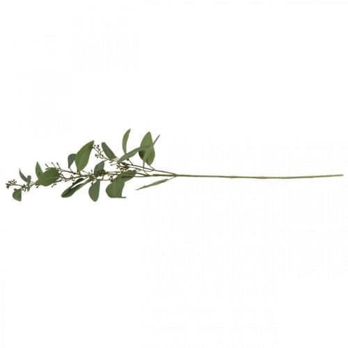 Floristik24 Umělá eukalyptová větvička s pupeny deco větev 60cm
