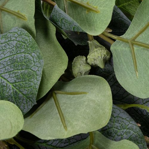 položky Umělý květ eukalyptu pro moderní interiérový design, 85 cm, 3 kusy