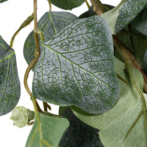 položky Umělý květ eukalyptu pro moderní interiérový design, 85 cm, 3 kusy