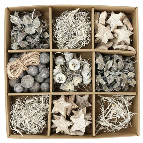 Floristik24 Exotická směs praná bílá