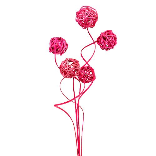 Floristik24 Fancy Ting Ting růžová 25 ks