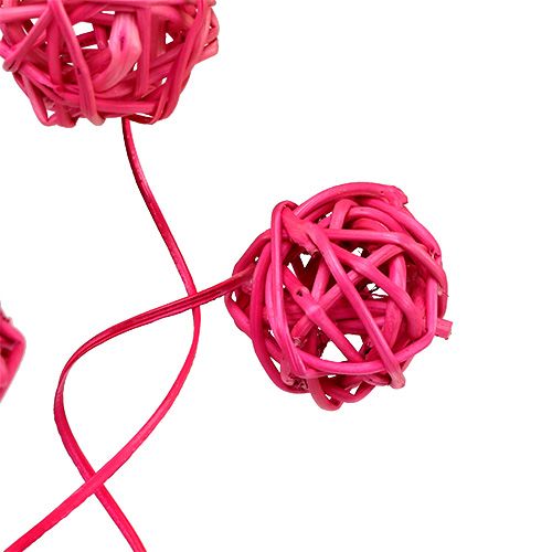 Floristik24 Fancy Ting Ting růžová 25 ks