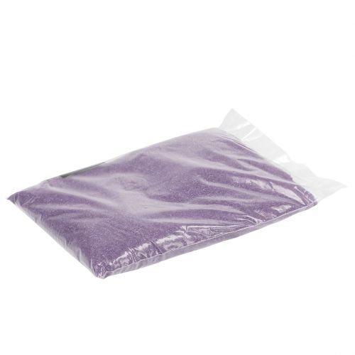 Floristik24 Barevný písek 0,5mm lilek 2kg