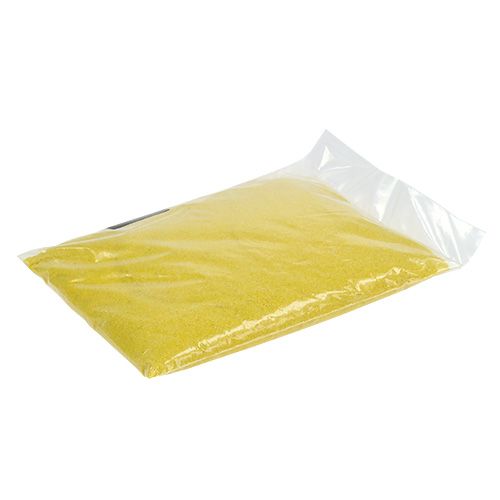 položky Barevný písek 0,5mm žlutý 2kg
