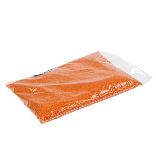 položky Barva písková 0,1mm - 0,5mm Oranžová 2kg