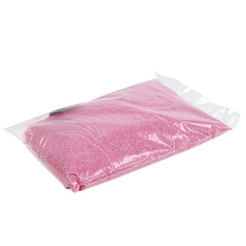 Floristik24 Barva písková 0,1mm - 0,5mm růžová 2kg