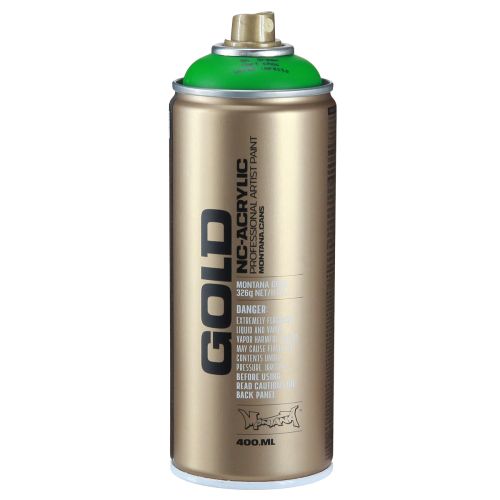 položky Barva ve spreji zelená matná barva ve spreji Montana Gold 400ml
