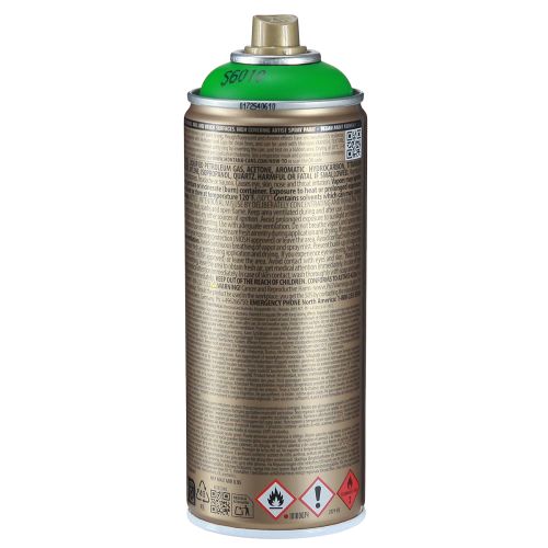 položky Barva ve spreji zelená matná barva ve spreji Montana Gold 400ml