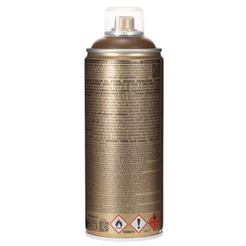 Barva ve spreji na dekorace a tvoření Montana zlatohnědá 400ml | Floristik24.cz