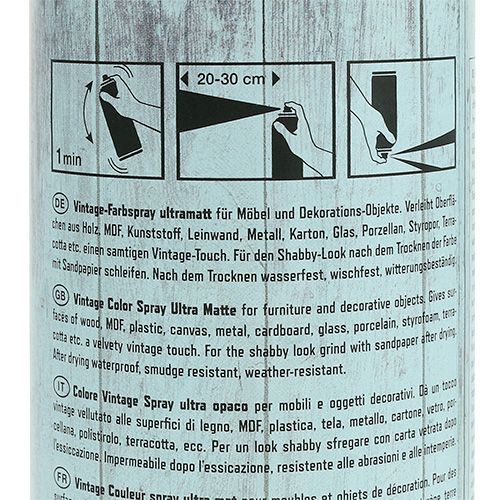 Floristik24 Barva ve spreji vintage světle modrá 400ml