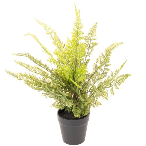 Umělá kapradina v květináči pro vnitřní zeleň, 40 cm