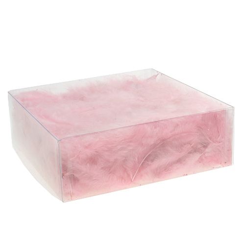 Floristik24 Krátké peří 30g růžové
