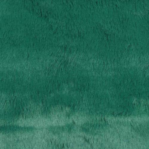Floristik24 Ozdobná kožešinová stuha tmavě zelená 20cm x 200cm