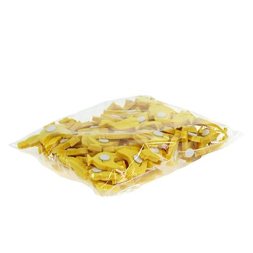 položky Felt Duck, Chicken samolepící žlutá 96 ks