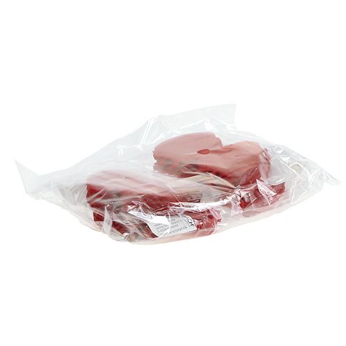 Floristik24 Plstěné jahody červené 32p
