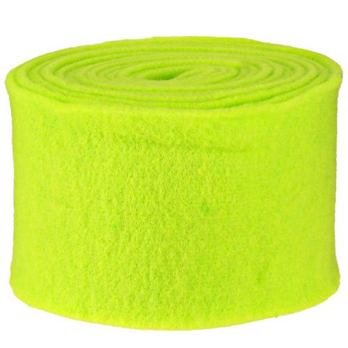 položky Plstěná stuha 15cm x 5m zelená