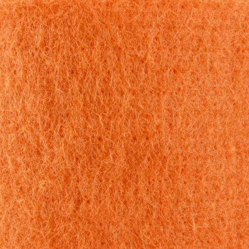 položky Plstěná stuha 15cm x 5m oranžová
