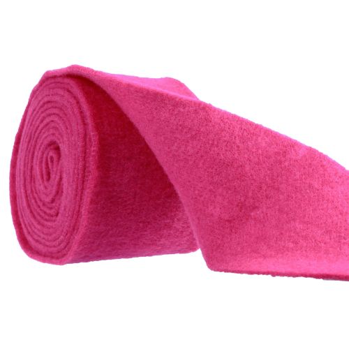 Plstěná stuha růžová vlněná stuha vlněná plstěná květinová stuha dekorační látka 15cm 5m