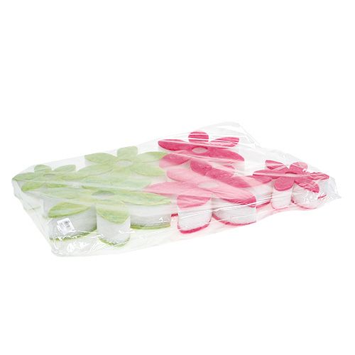 Floristik24 Plstěná květinová směs na zavěšení Ø15-24cm 6ks