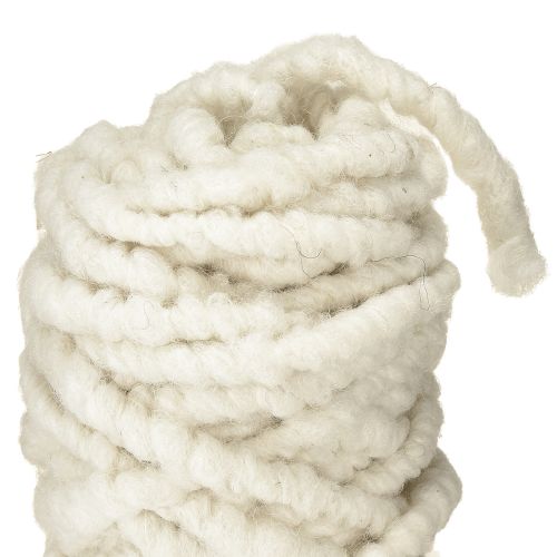 položky Filcový šňůrový fleece Mirabell 25m bílý