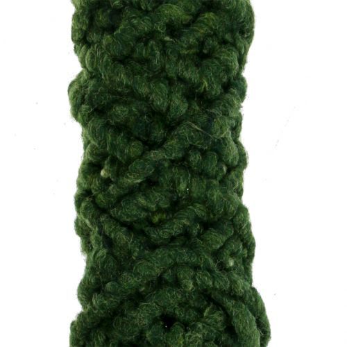 položky Filcový šňůrový fleece Mirabell tmavě zelená 25m