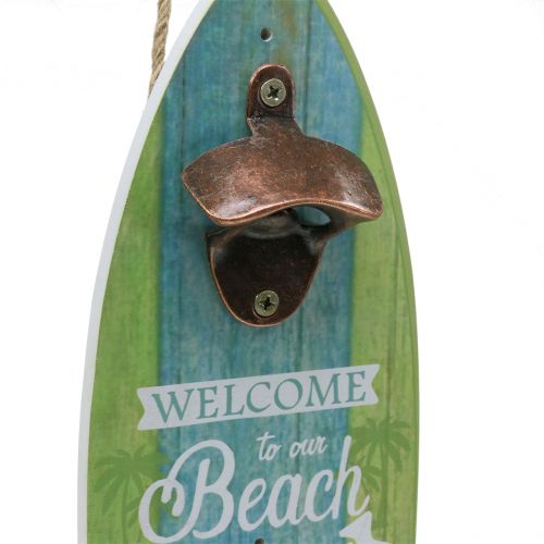 položky Nástěnný otvírák na láhve &quot;Beach Bar&quot; 36cm x 11cm