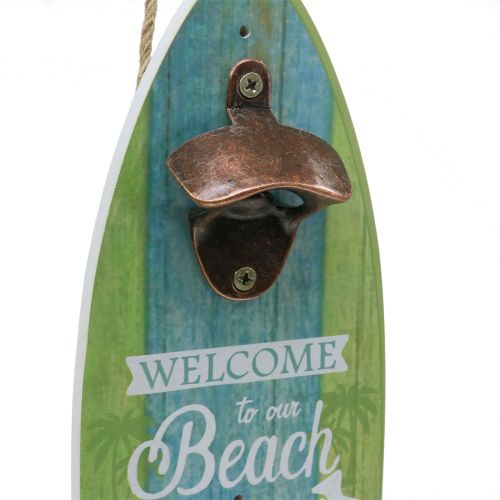 Floristik24 Nástěnný otvírák na láhve &quot;Beach Bar&quot; 36cm x 11cm