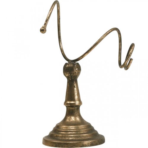položky Držák na láhev vína, stojan na láhev, stojan na víno Design Golden H24cm