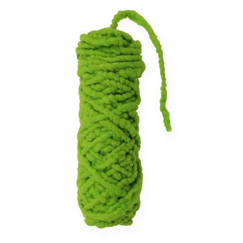 položky Filcový šňůrový fleece Mirabell 25m zelený