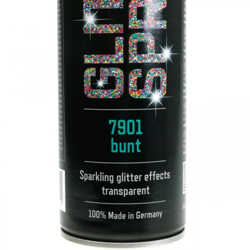 Floristik24 Třpytky ve spreji na ruční práce barevné třpytky ve spreji 400ml