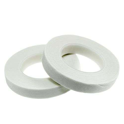 Květinová páska Květinová páska bílá 13mm 2 ks