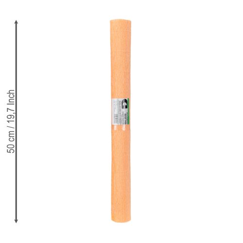 položky Květinářství z krepového papíru losos 50x250cm