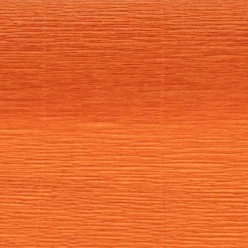 Krepový papír pro květinářství, oranžová role, 50x250cm | Floristik24.cz