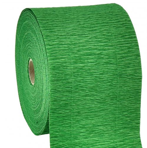 Květina krepová zelená W10cm gramáž 128g/m2 L250cm 2 kusy