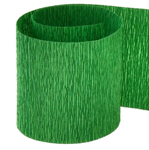 položky Květina krepová zelená W10cm gramáž 128g/m2 L250cm 2 kusy
