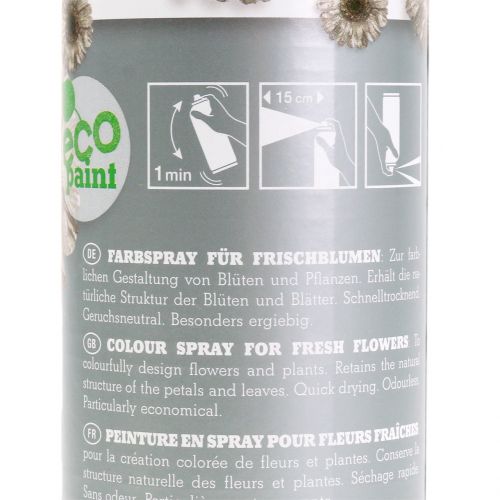 Floristik24 Flower Decor Silver 400ml sprej