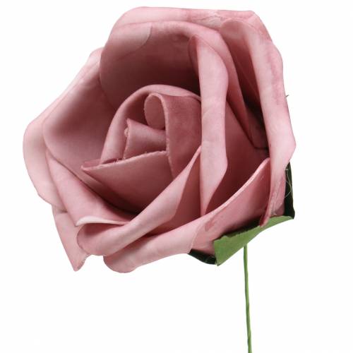 Floristik24 Pěnová růže Ø15cm různé barvy 4ks