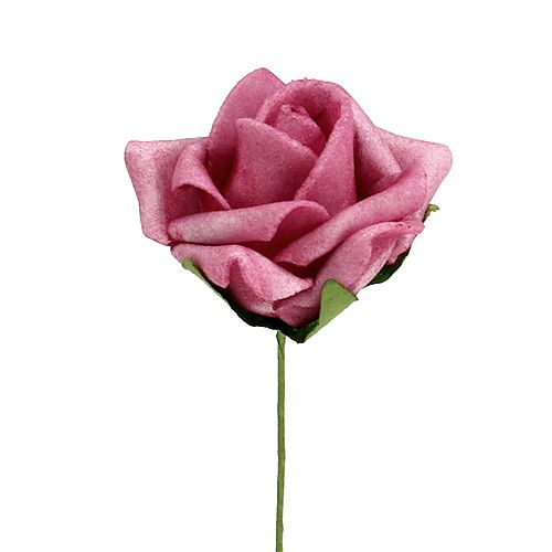 položky Pěnová růže Ø4,5cm Erika 36ks